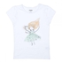 Gymboree 140153215 Knit Top for Girls - 4 Years, White