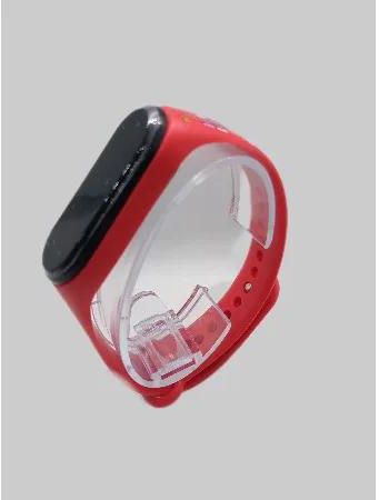 Hello Kitty Character Children's LED Light Wrist Watch - Red