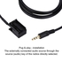 3.5MM Audio AUX IN Cable Line Adapter For OPEL CD30 MP3 1.5m Length