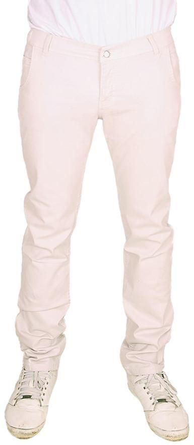 Blueberry Off White Slim Fit Jeans Pant For Men