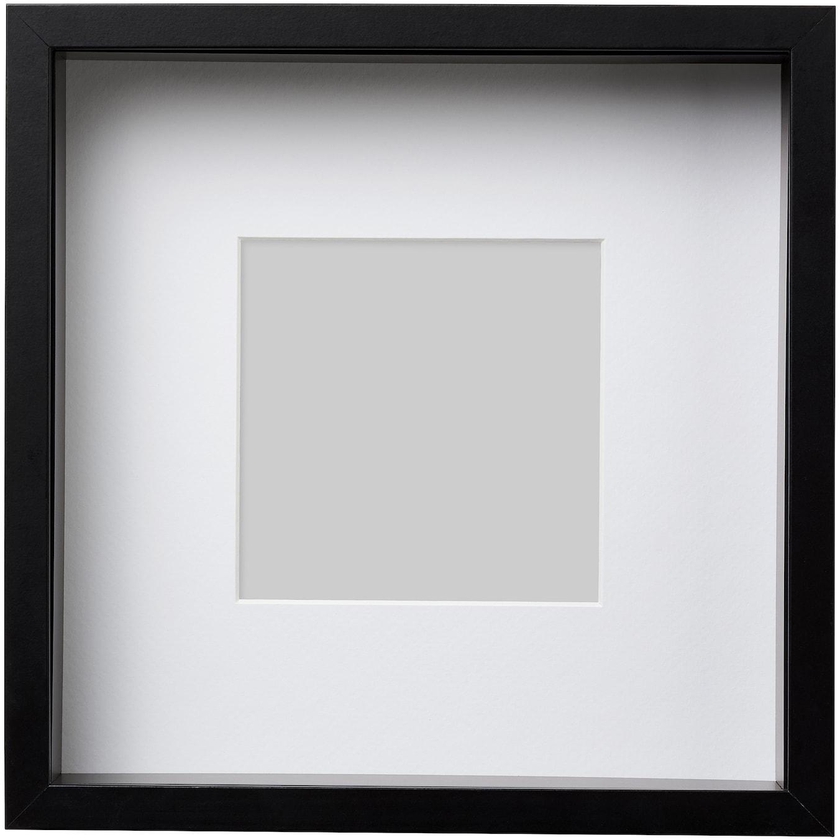 SANNAHED Frame - black 25x25 cm