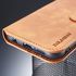 DG.MING Retro Oil Side Horizontal Flip Case For Huawei P20 Lite / Nova 3e, With Holder & Card Slots & Wallet (Red)