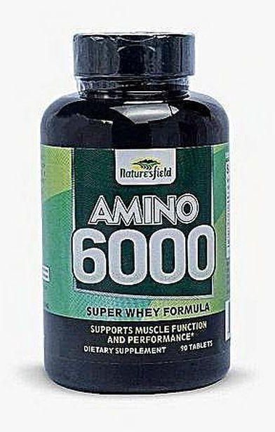 Nature'S Field Amino 6000 Super Whey Protein - 90 Tabs
