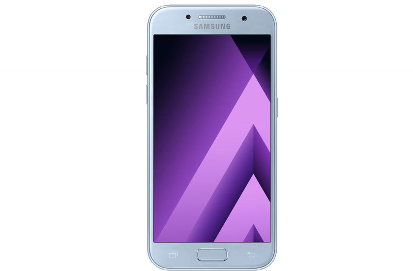 Samsung Galaxy A3 2017 Dual Sim - 16GB, 4G LTE, Blue
