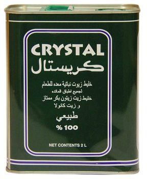 Crystal Olive Oil + Canola Oil 2 Liter