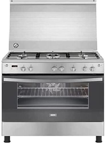 Zanussi Free Standing Gas Cooker with Oven and Grill Cool Max, 5 Burners - 90 cm