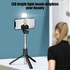 R1s Selfie Stick Beauty Fill Light Tripod For Iphone Bluetooth-Compatible Selfie Stick For Xiaomi Huawei Mobile Phone Stand IRO