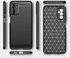 For Samsung Galaxy M52 5G , Carbon Fiber Anti-Slip , Thin Shock Absorption - Anti-Slip Case Cover - Black
