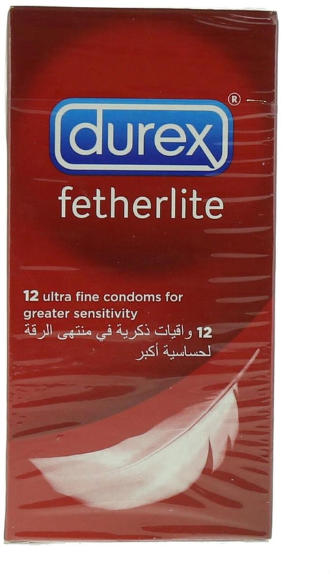 Durex fetherlite 12 condoms