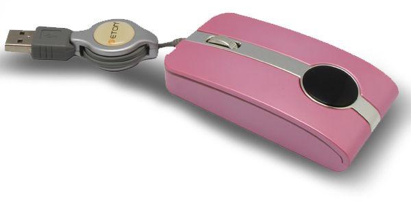 ET-2078 USB Optical Mouse , Pink