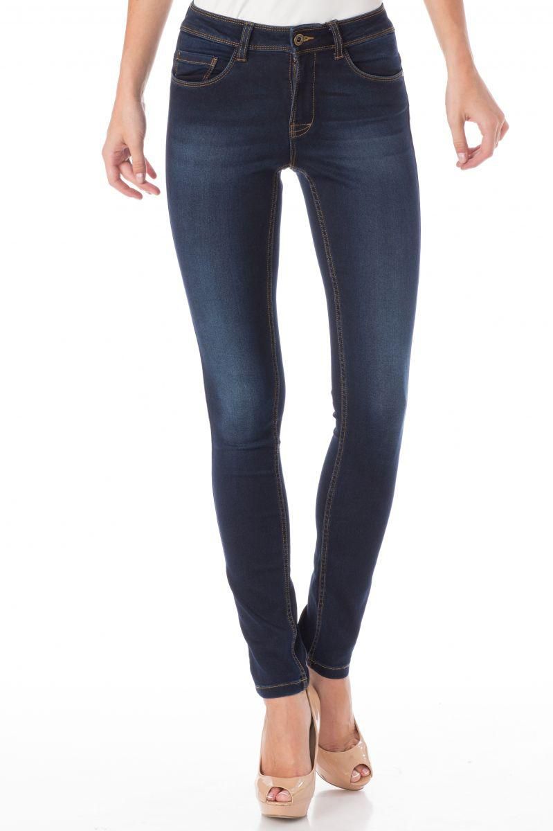 Only Jeans for Women - M x 34L, Dark Blue Denim