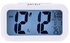 LED Digital Alarm Clock White 14 x 8.5 x 5.5centimeter