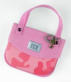 Handbag Notes pink camo