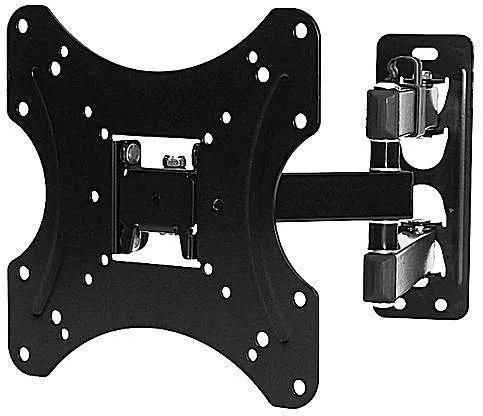 Home Design ROTATING 14"-55" TILT ROTATING WALL MOUNT BRACKET The 14 - 55" Full Motion Swivel Wall Mount TV Bracket works best with 14-55" Tv's. Use this Bracket to safely mount yo