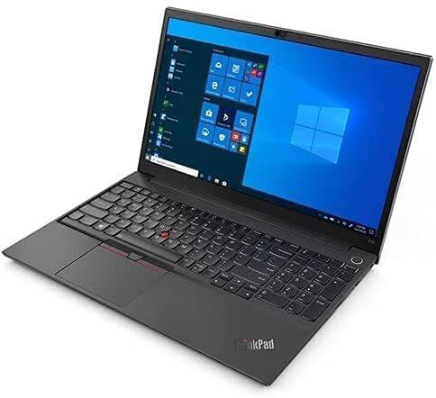 Lenovo ThinkPad E15 Gen 2 Laptop, 15.6&quot; FHD Anti Glare Display, Core i5-1135G7 Upto 4.2GHz, 16GB RAM, 512GB SSD, Intel Iris Xe Graphics, Fingerprint, Windows 10 Pro, Black