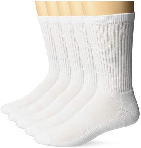 Sof Sole All Sport Crew Athletic Performance Socks for Men and Youth (6 Pairs)
