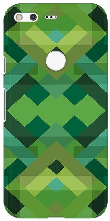 Stylizedd Google Pixel XL Slim Snap Case Cover Matte Finish - Geometric reflections