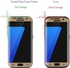 Speeed Full Curve Glass Screen Protector for Samsung Galaxy S7 Edge - Gold