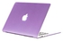 Rubberized Hard Shell Case Cover For MacBook Air 11 Purple