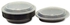 Microwave Container Black Round With Lid 37 Ounces Pack of 12 Pieces.