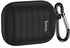 Hoco WB20 - Fenix Protective Cover Case For Apple AirPods Pro With Hook and Neck Strap - Black