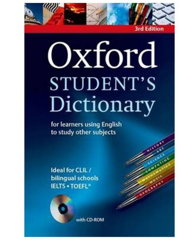 Oxford Students Dictionary With CD-Rom: For Learners Using English to Study Other Subjects