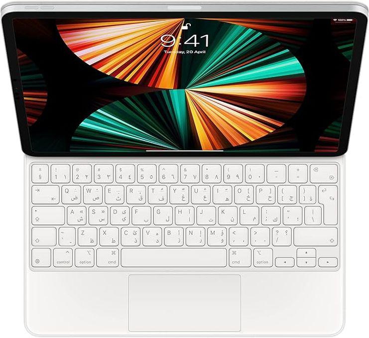 Apple Ap Ipad Pro 12.9 Magic Keyboard Arabic (white)