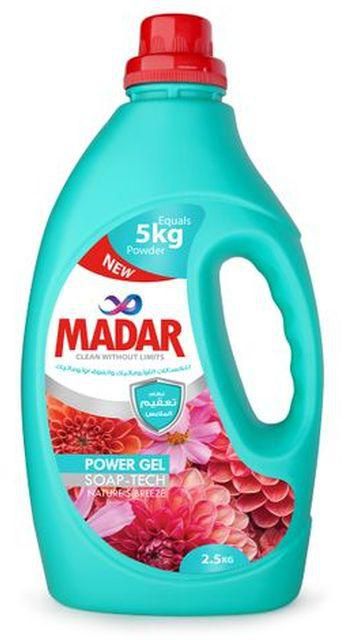 Madar Power Gel Soap-Tech 2.5 Kg Nature's Breeze Perfume