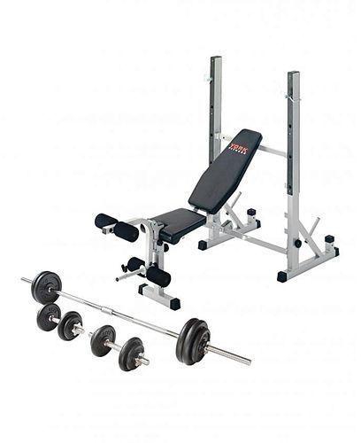 Fitness Bench Press With 50Kg Weight