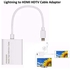 HDMI Cable HDTV AV Adapter Connectors For iPhone 5s 6 6s 7 Plus SE iPad Air Mini