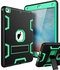 Protective Case Cover For Apple iPad Black/Green