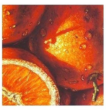 بوستر حائط للتزيين برتقالي/ أحمر 50x50سم