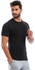 Cottonil Round-Neck T-Shirts - For Men Black