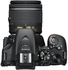 Nikon D5600 AF-P 18-55mm VR Lens  with Tripod, Carry case, Sandisk 16GB Ultra SD Card Bundle Kit