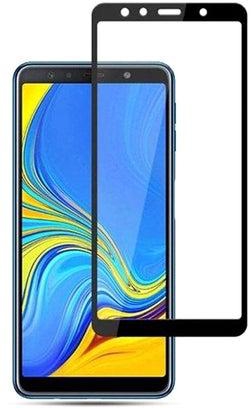 Samsung Galaxy A7 2018 A750 6.0 Inch 3D Curved Glass Coverage Full Glue Tempered Glass Screen Protector 5D Glass Shield Black