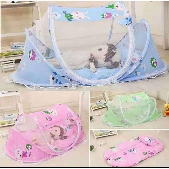 Foldable Baby Bed With Mosquito Net