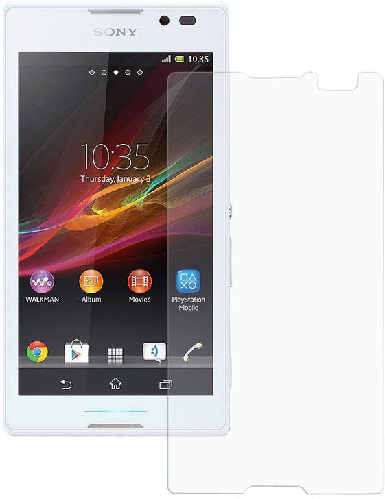 Remax Clear Screen Protector for Sony Xperia C - Transparent