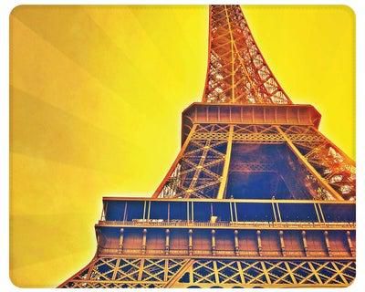 وسادة ماوس ألعاب مانعة للانزلاق بتصميم مرتفعات باريس متعدد الألوان