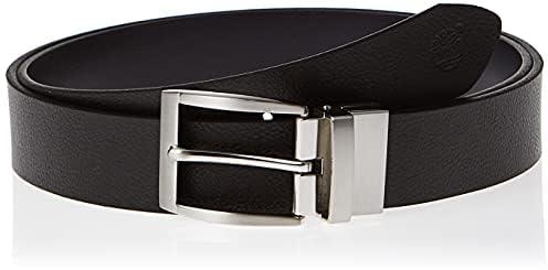 Timberland Tmbl Mens Reversible Leather Belt,Belts,Casual Wear& Denim,M BLUE Medium TMA25GY