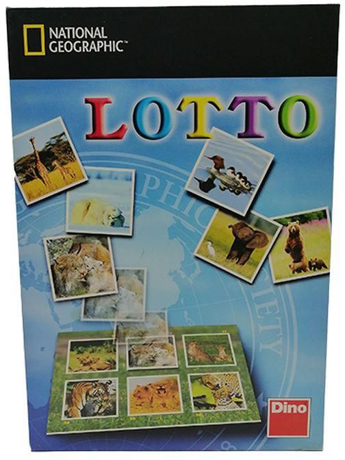 Dino Lotto National Geographic Board Game