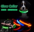 Pin Battery Super-Bright -Glow In The Dark Dog Collars + FREE EXTRA BA3
