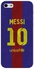 Stylizedd Premium Slim Snap Case Cover Matte Finish for Apple iPhone SE / 5 / 5S - Messi Barca Jersey