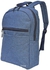Iconz London Laptop Backpack, 15.6 Inch, Dark Blue- 4012