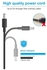 IBERLS USB to DC 5V Power Cord, Universal DC 5.5x2.1mm Plug Jack Charging Cable with 10 Connector Tips(5.5x2.5, 4.8x1.7, 4.0x1.7, 4.0x1.35, 3.5x1.35, 3.0x1.1, 2.5x0.7, Micro USB, Type-C, Mini USB)5FT