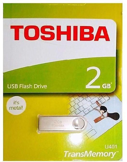 Toshiba 2GB USB Flashdisk - Silver