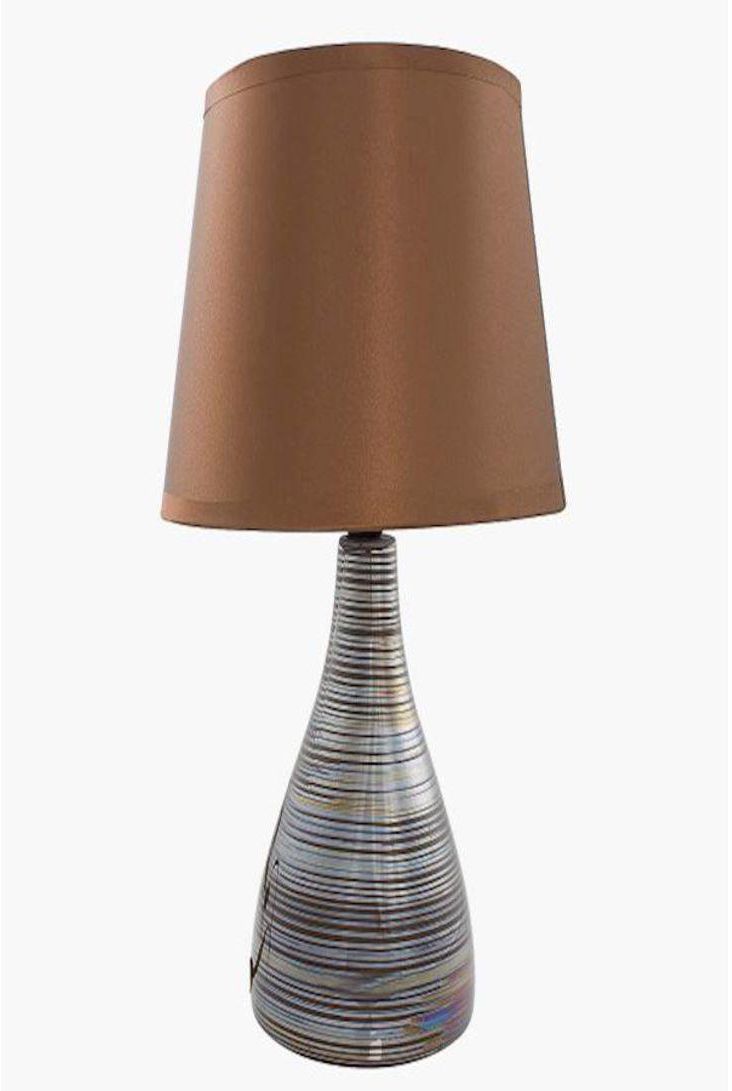 Decorative Table Lamp Brown/Silver