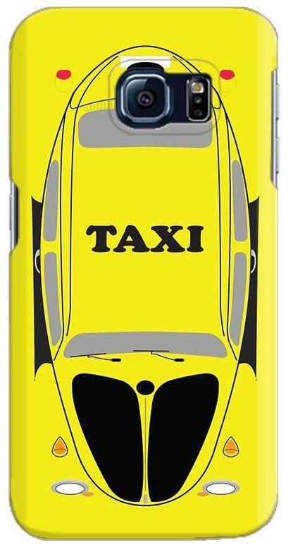 Stylizedd Samsung Galaxy S6 Edge Premium Slim Snap case cover Gloss Finish - Yellow Taxi