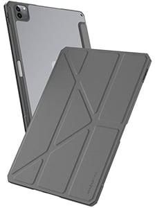 Amazing Thing Titan Pro Designed For Ipad Pro 11 Inch Case - Ipad Pro 3rd Generation Case (2021) And Ipad Pro 2nd Generation Case (2020) With Pencil Storage Slot - Grey