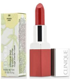 Clinique Pop Matte Lip Color +Primer # 06 Poppy Pop 3.9g Lipstick