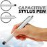 Capactive Stylus Pen For iPad 2 , 3 iPhone 4 , 4S Samsung Galaxy Tab 10.1 , Note S2 S3 i9300 Nexus HTC One X Sensation XL Sony Xperia -White